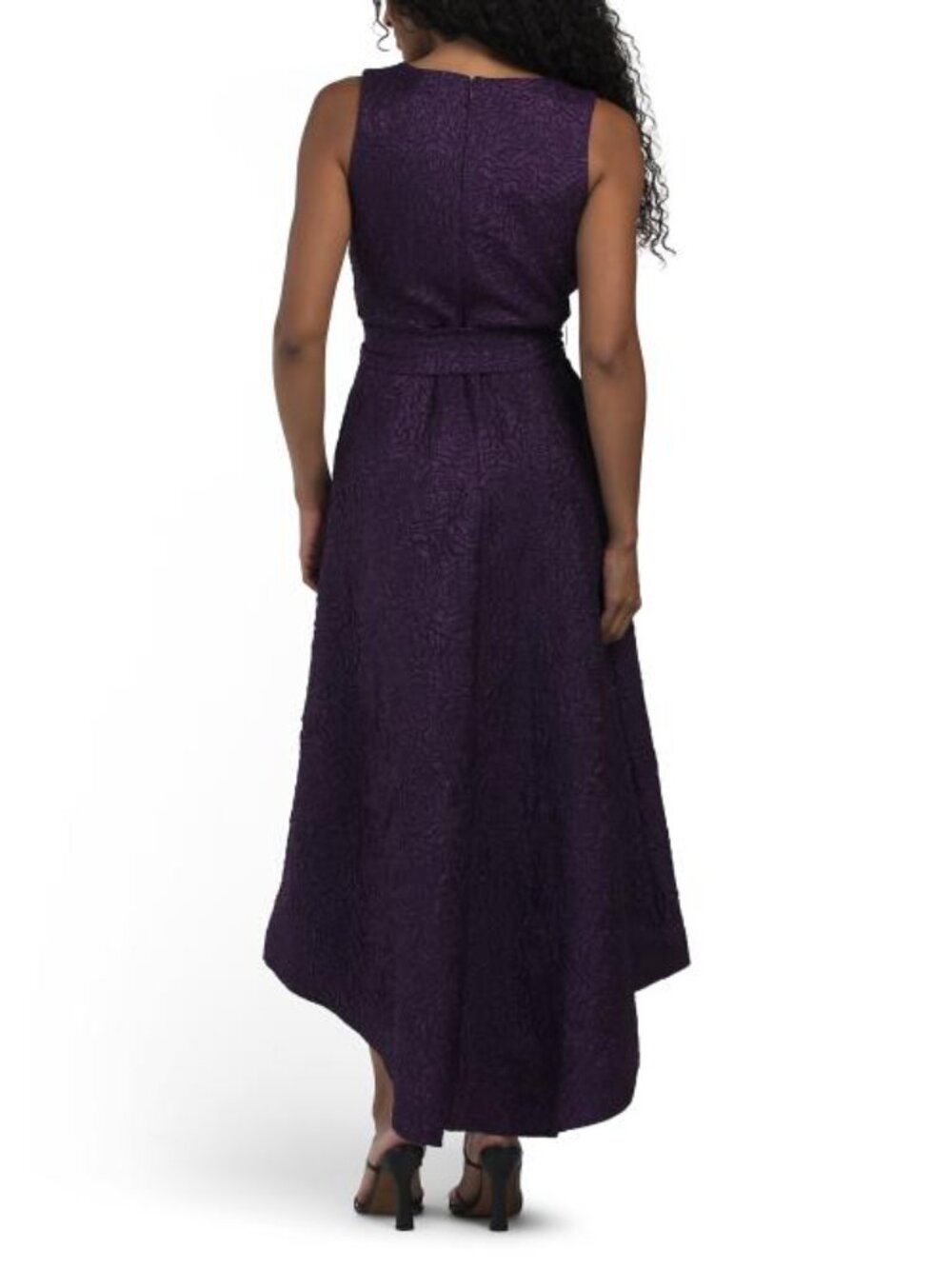 OLEG CASSINI Stretch Brocade Dress - Picture 2 of 2